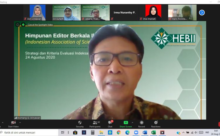  Indonesian Association of Scientific Journal Editors (IASJE)